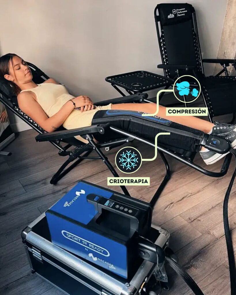 Crioterapia + Compresión Cómo aliviar la tensión muscular en piernas